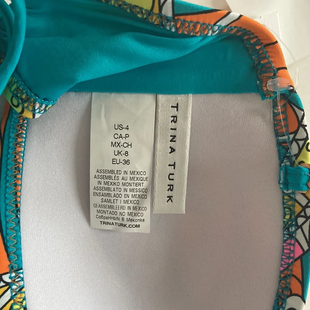 Trina Turk Swim & Spa Collection Capri Bikini Top - Picture 6 of 11